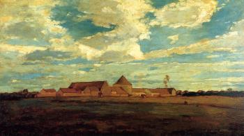 Winslow Homer : Cernay la Ville, French Farm